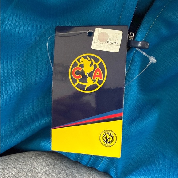 ICON Club America Football Soccer track Jacket Unisex XL Pockets - Picture 7 of 7